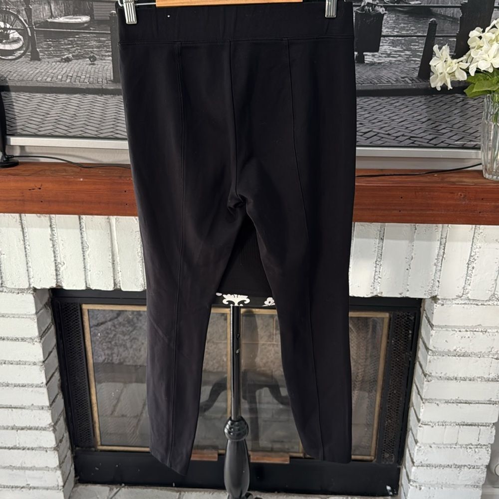 Old Navy Ponte Pants Legging Stevie black Medium Stretch High Rise Pull Over - Picture 4 of 8